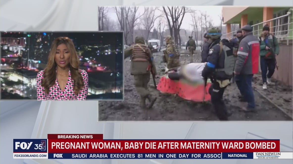 Pregnant woman, baby dies after maternity ward bombing in Ukraine